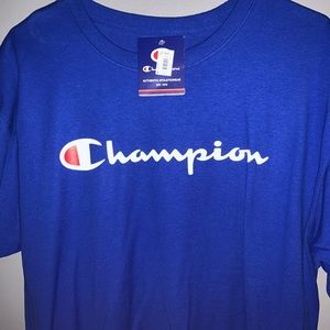 Blue Large Champion Shirt
